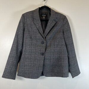 Black Label Gray Plaid Women's Suit